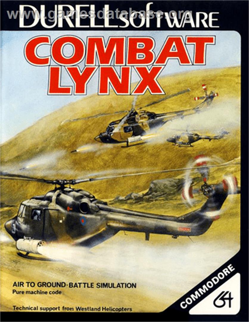 Combat Lynx - Commodore 64 - Artwork - Box