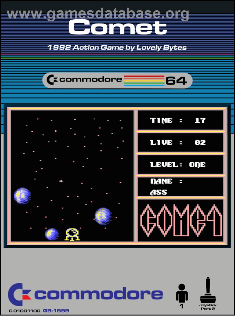 Comet - Commodore 64 - Artwork - Box