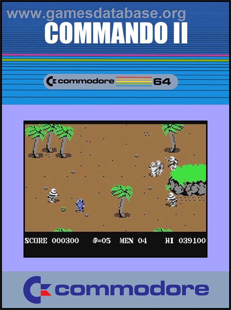 Commando 2 - Commodore 64 - Artwork - Box