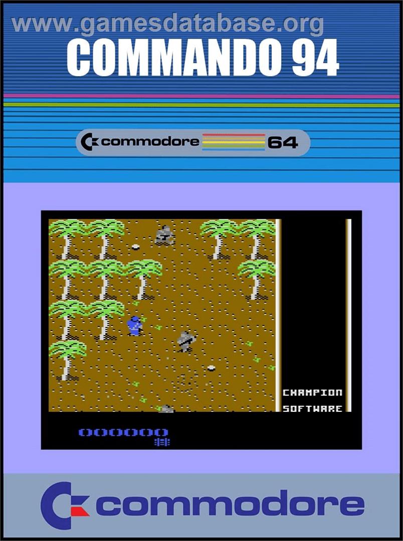 Commando 94 - Commodore 64 - Artwork - Box