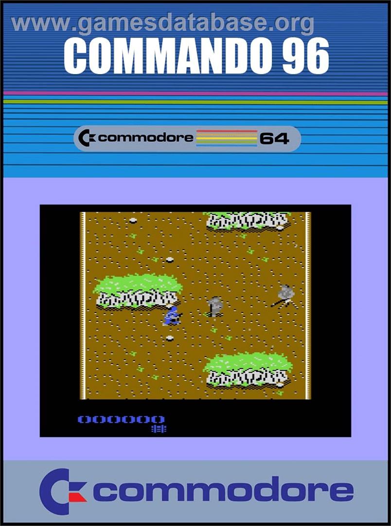 Commando 96 - Commodore 64 - Artwork - Box