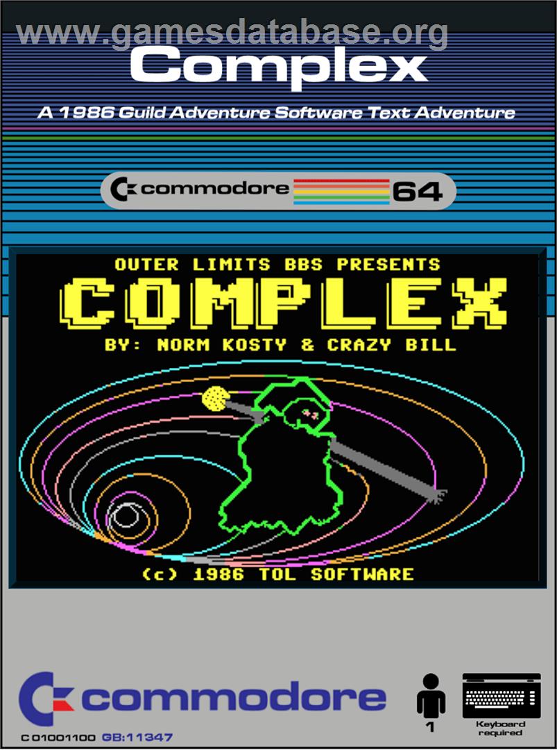 Complex (CP Verlag) - Commodore 64 - Artwork - Box