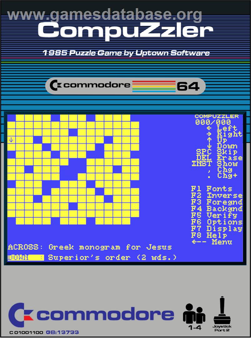 Compuzzler - Commodore 64 - Artwork - Box