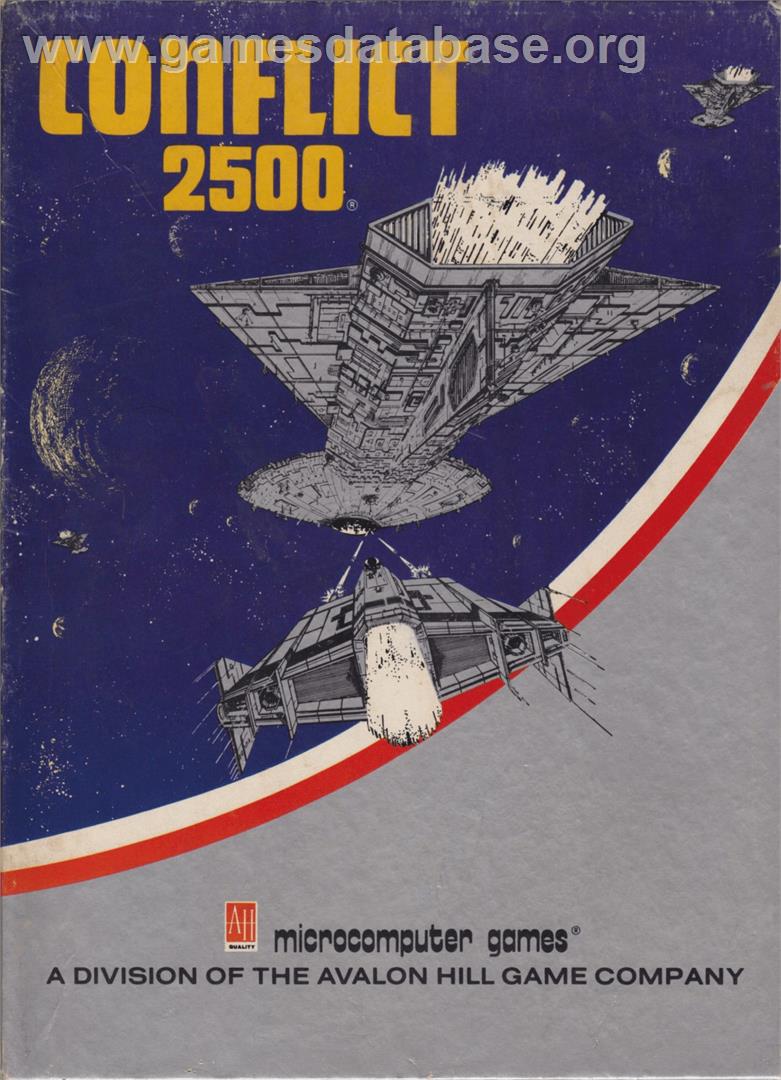 Conflict 2500 - Commodore 64 - Artwork - Box