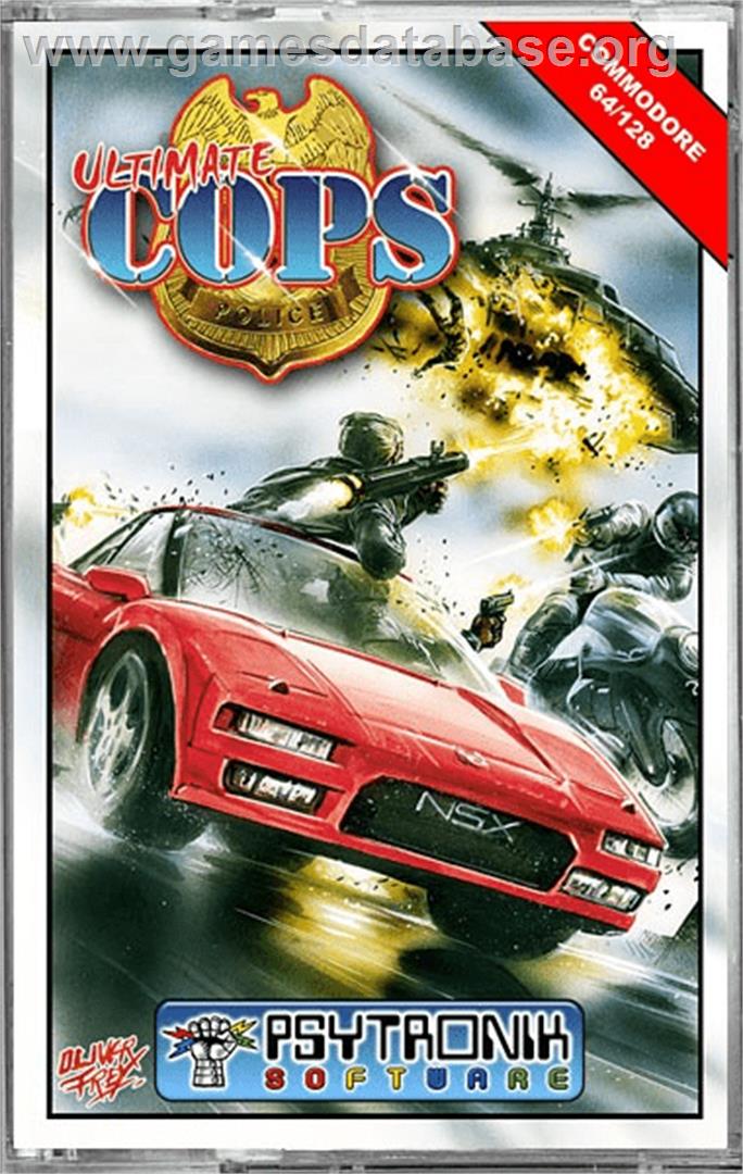 Cops - Commodore 64 - Artwork - Box