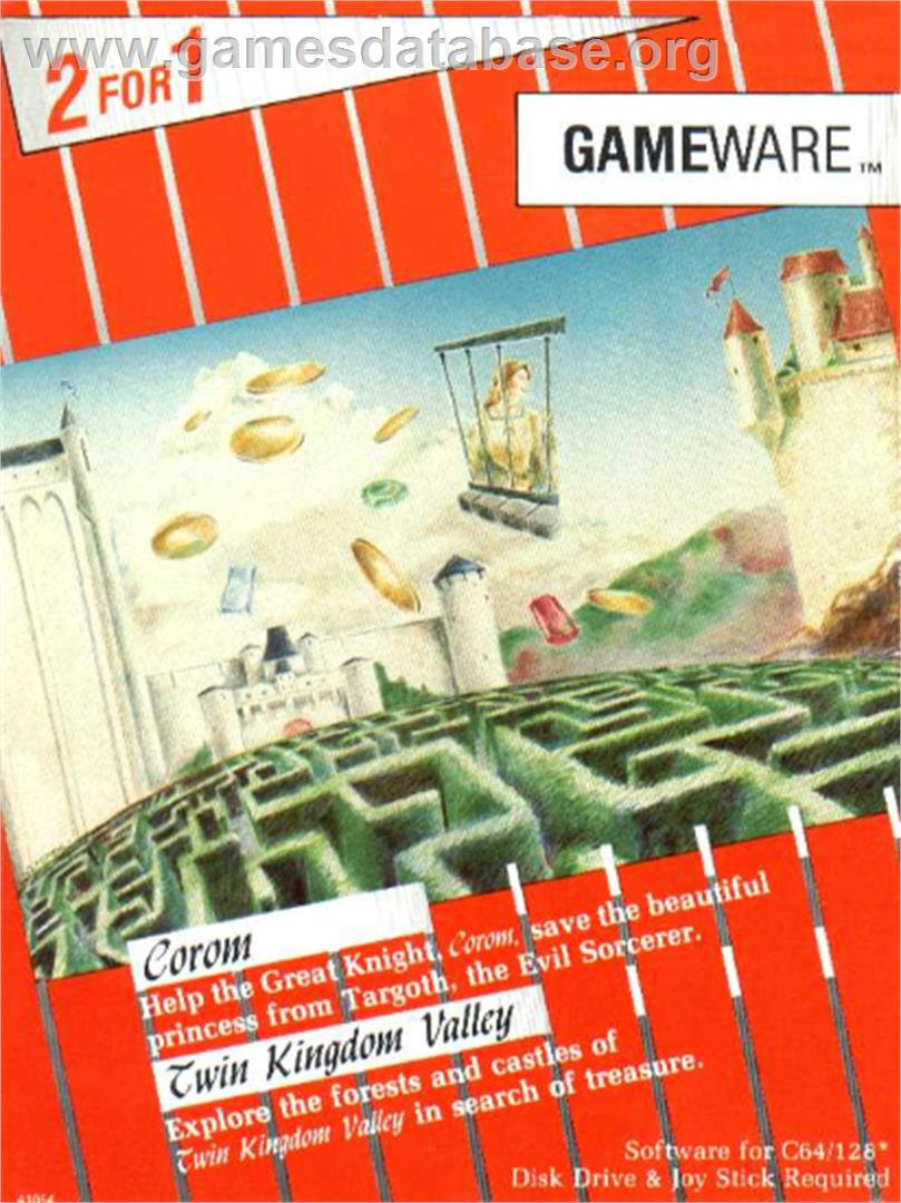 Corom - Commodore 64 - Artwork - Box