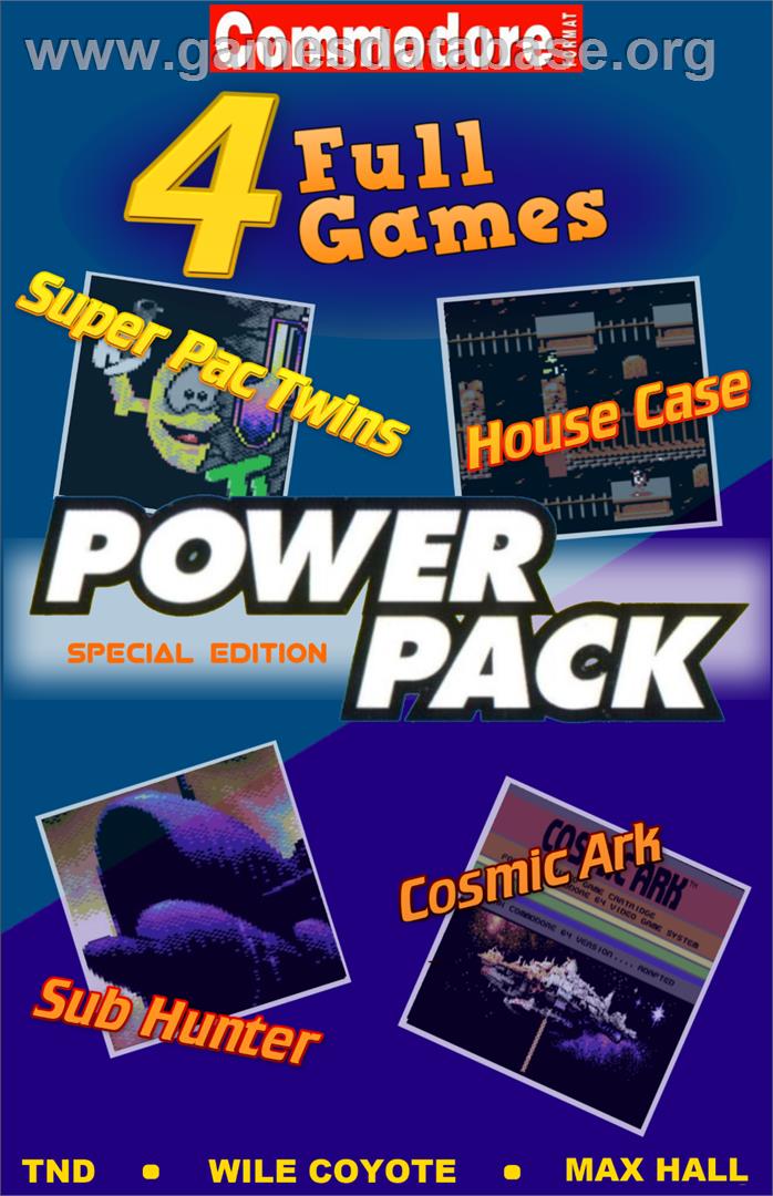 Cosmic Ark - Commodore 64 - Artwork - Box