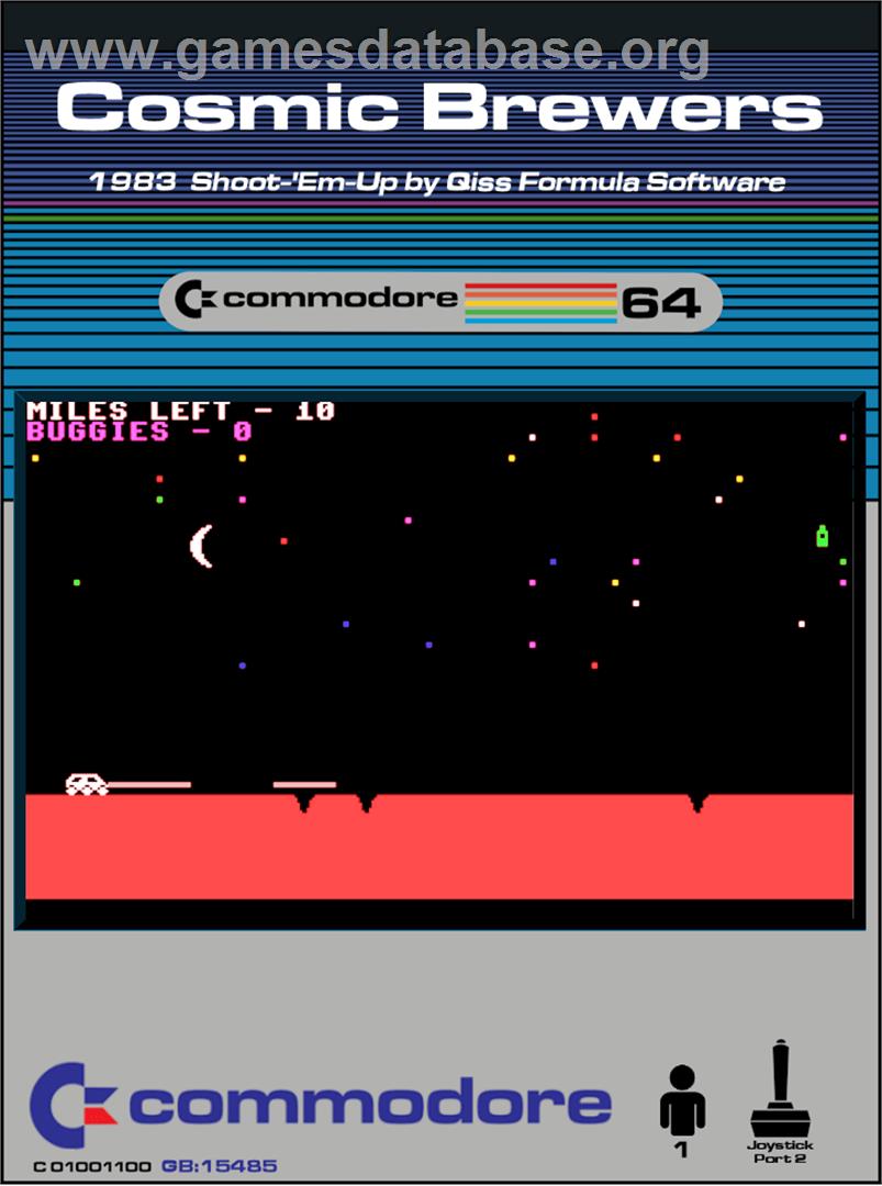 Cosmic Brewers - Commodore 64 - Artwork - Box