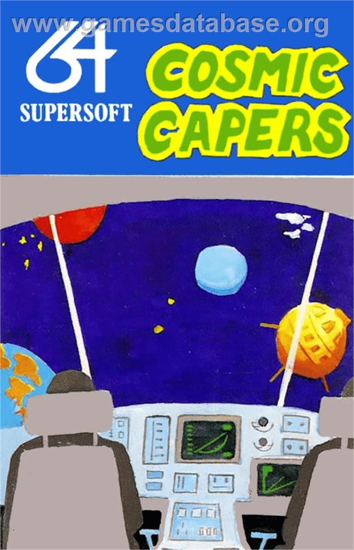 Cosmic Capers - Commodore 64 - Artwork - Box