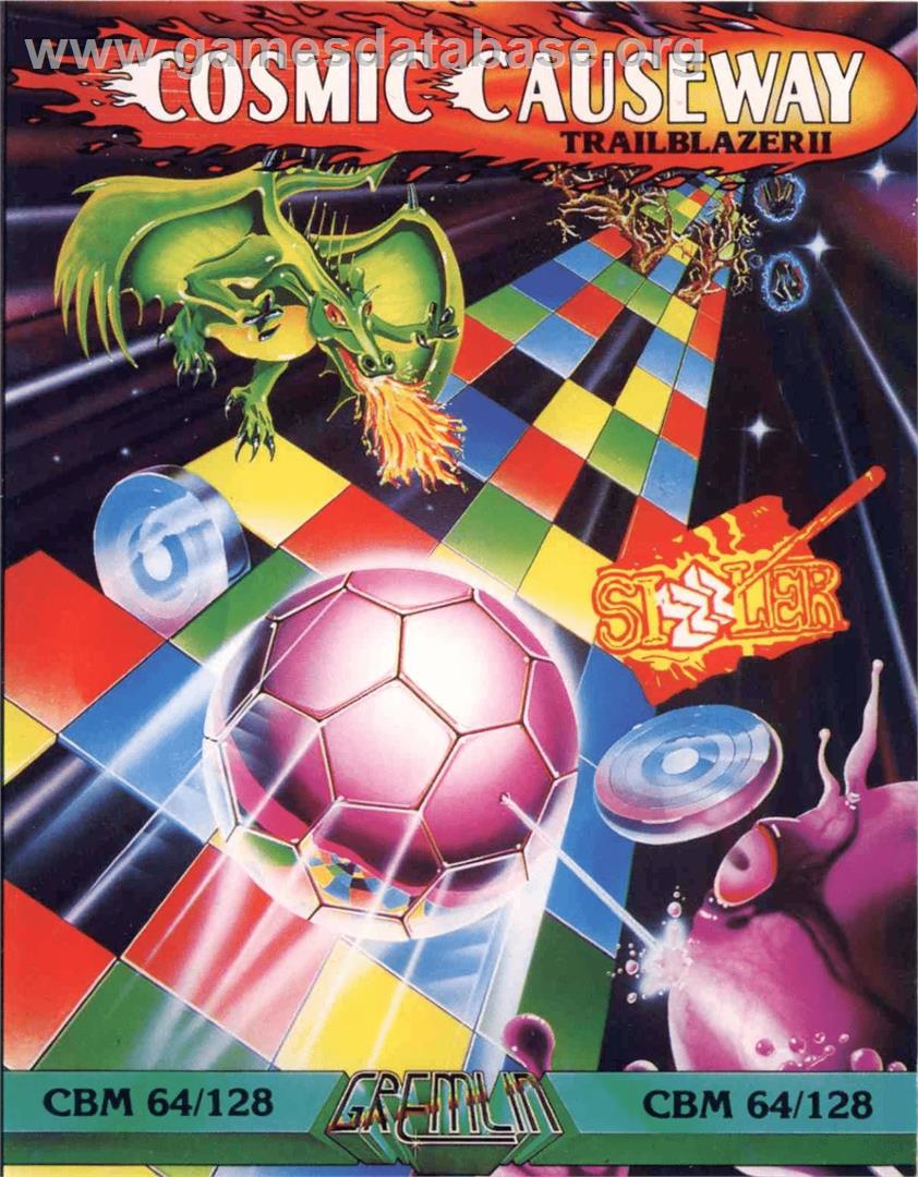 Cosmic Causeway: Trailblazer II - Commodore 64 - Artwork - Box
