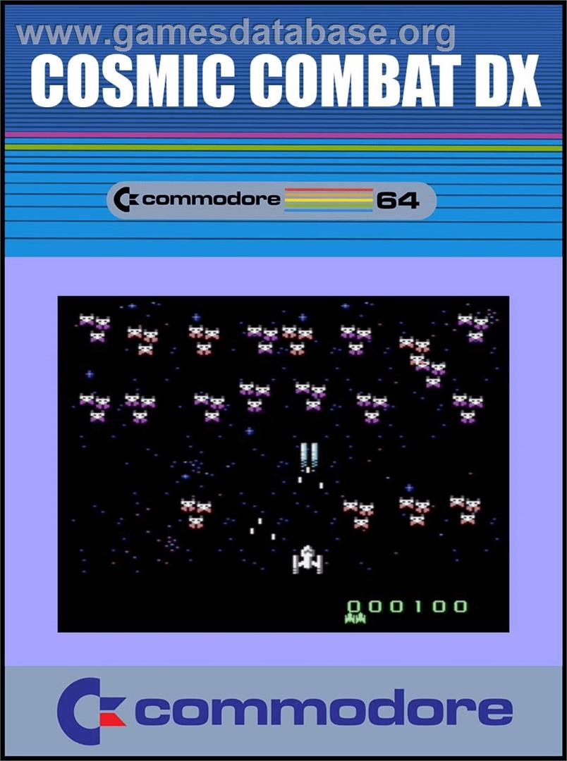 Cosmic Combat DX - Commodore 64 - Artwork - Box