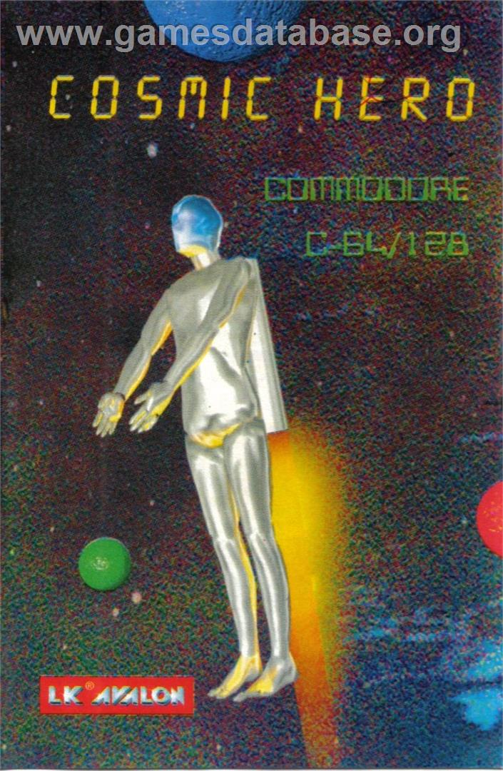 Cosmic Hero - Commodore 64 - Artwork - Box