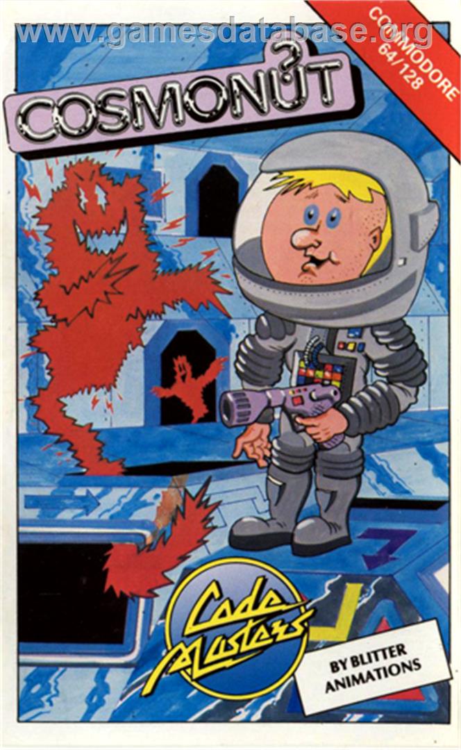 Cosmonut - Commodore 64 - Artwork - Box