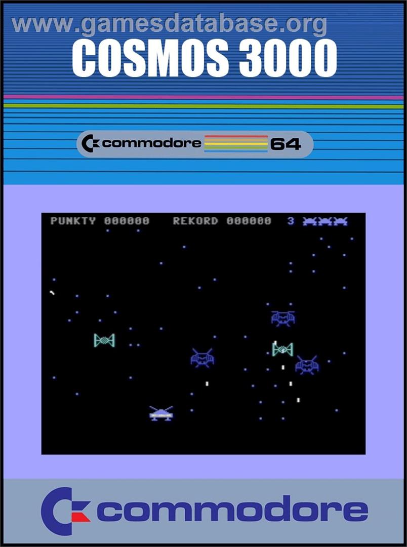 Cosmos 3000 - Commodore 64 - Artwork - Box