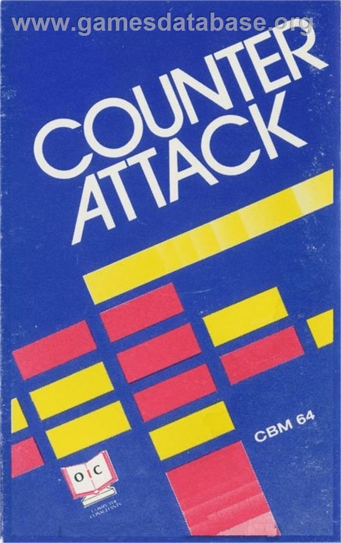 Counter Attack (1984) - Commodore 64 - Artwork - Box