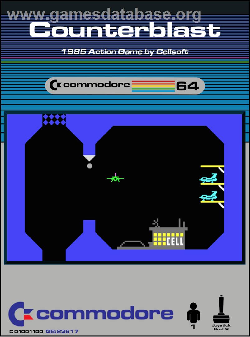 Counterblast - Commodore 64 - Artwork - Box