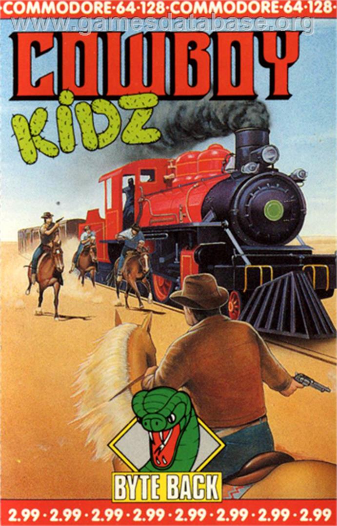 Cowboy Kidz - Commodore 64 - Artwork - Box