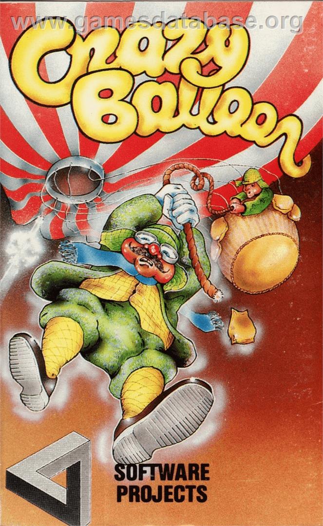 Crazy Balloon - Commodore 64 - Artwork - Box