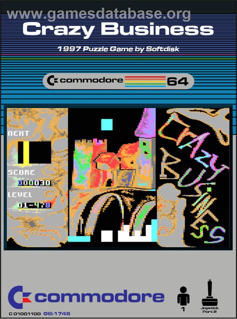 Crazy Business - Commodore 64 - Artwork - Box