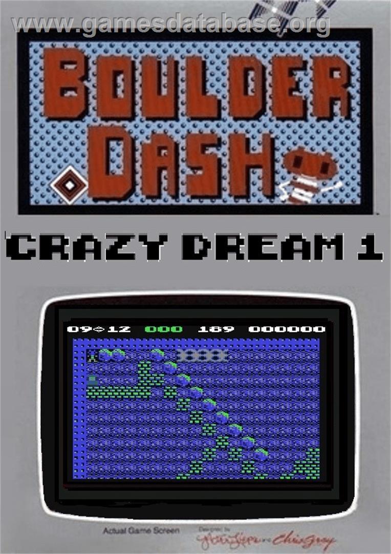Crazy Dream 1 - Commodore 64 - Artwork - Box
