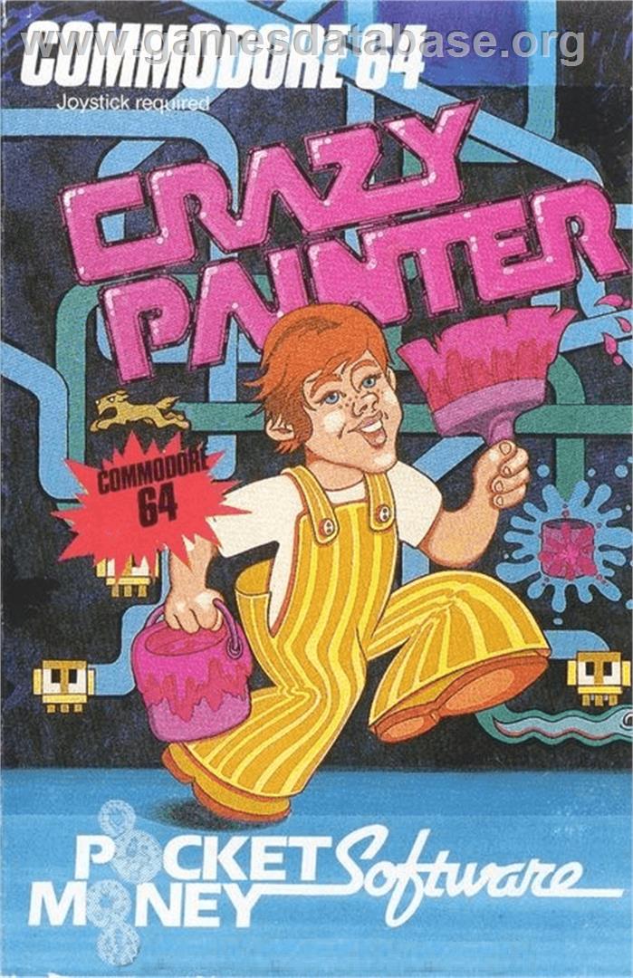 Crazy Painter - Commodore 64 - Artwork - Box