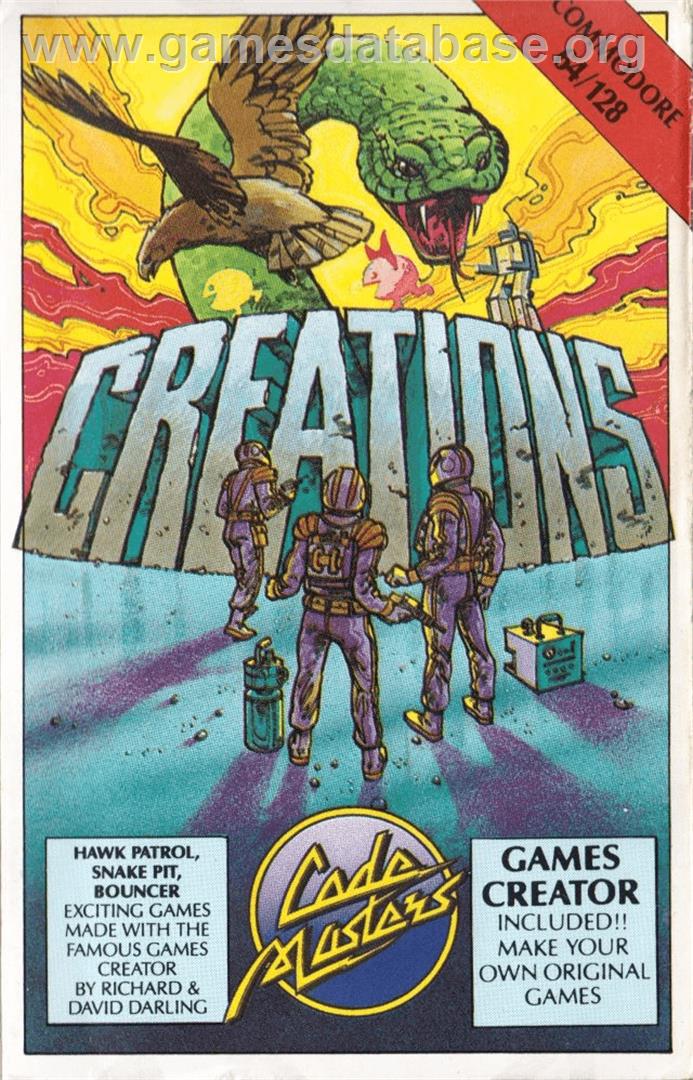 Creations - Commodore 64 - Artwork - Box