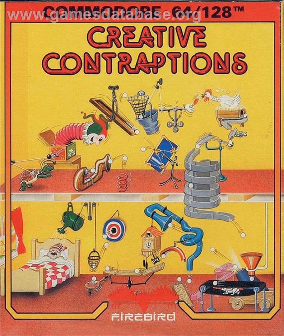 Creative Contraptions - Commodore 64 - Artwork - Box