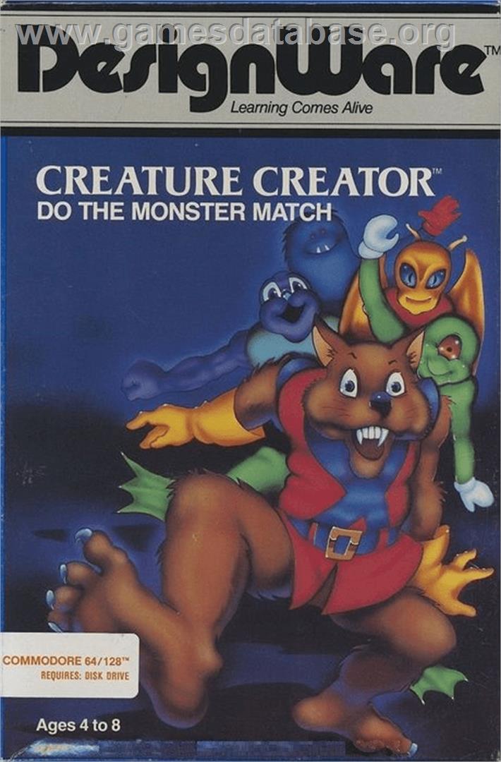Creature Creator - Commodore 64 - Artwork - Box