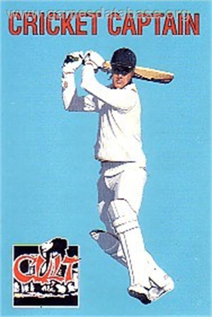 Cricket Captain - Commodore 64 - Artwork - Box