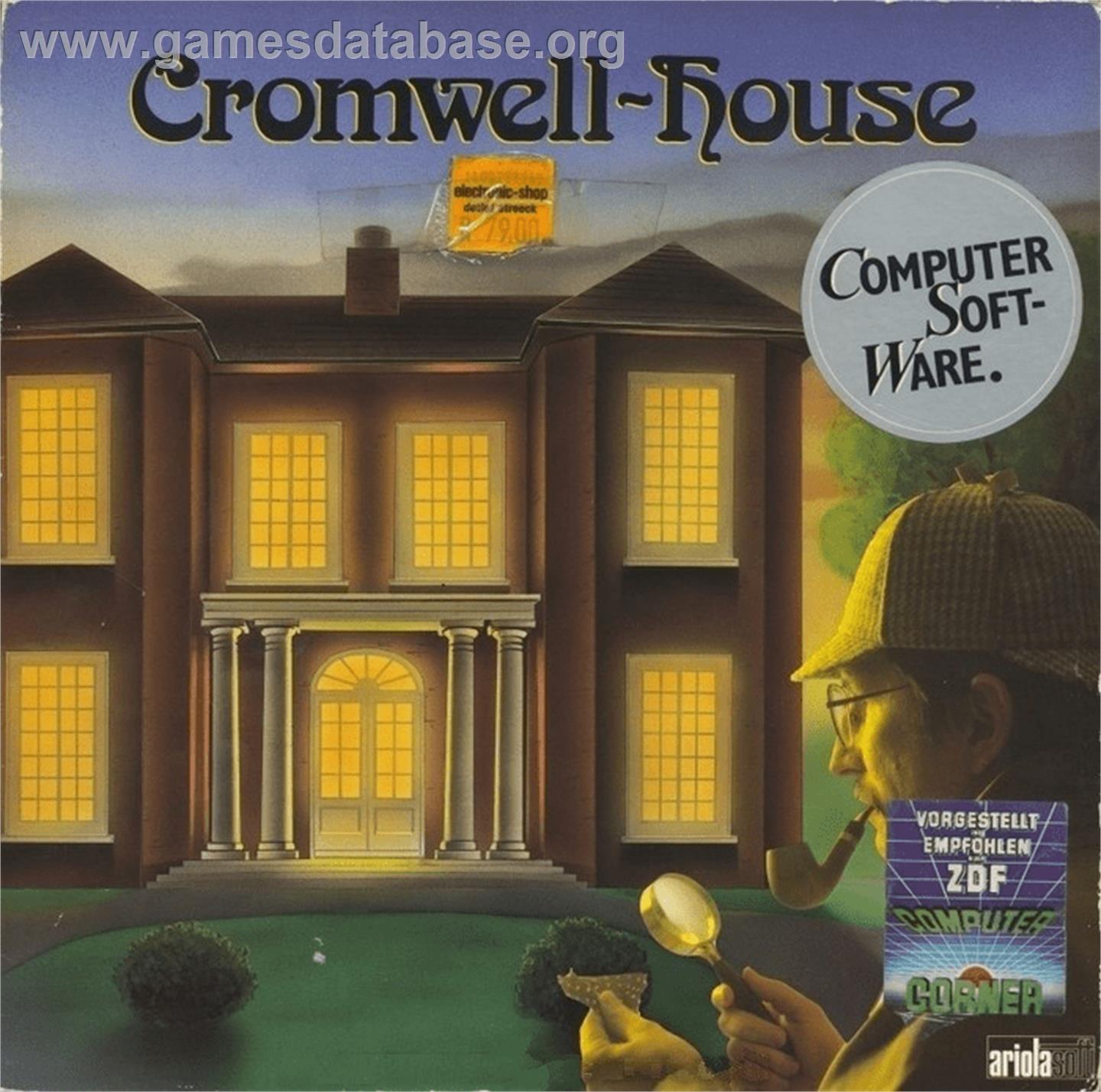 Cromwell-house - Commodore 64 - Artwork - Box