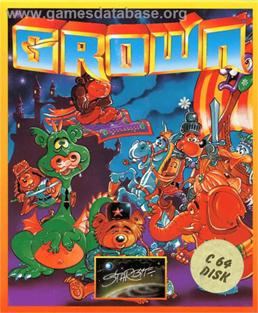 Crown - Commodore 64 - Artwork - Box