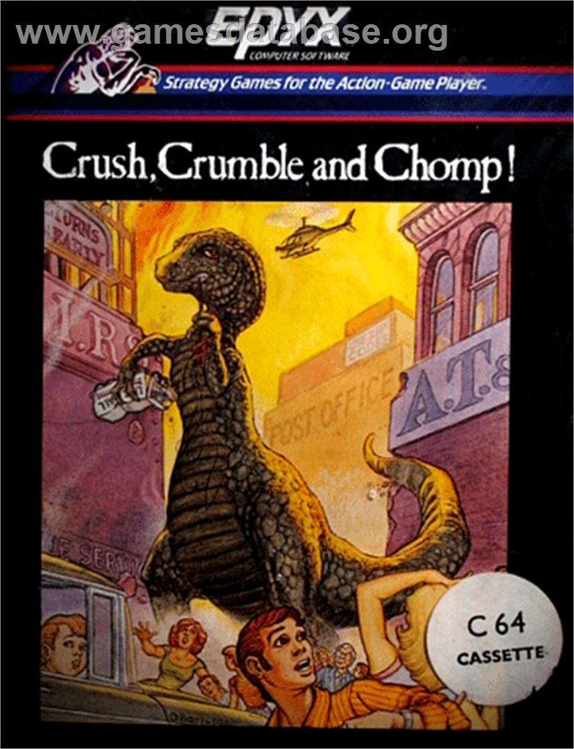 Crush, Crumble and Chomp! - Commodore 64 - Artwork - Box