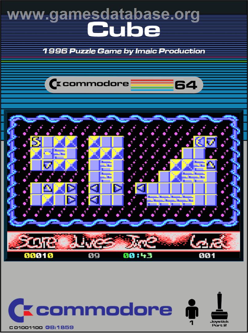 Cubic (Compute!) - Commodore 64 - Artwork - Box