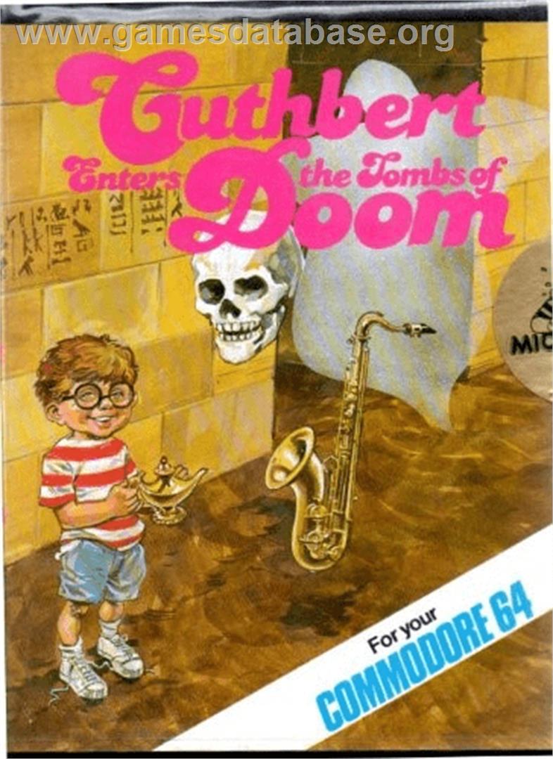 Cuthbert In The Tombs - Commodore 64 - Artwork - Box