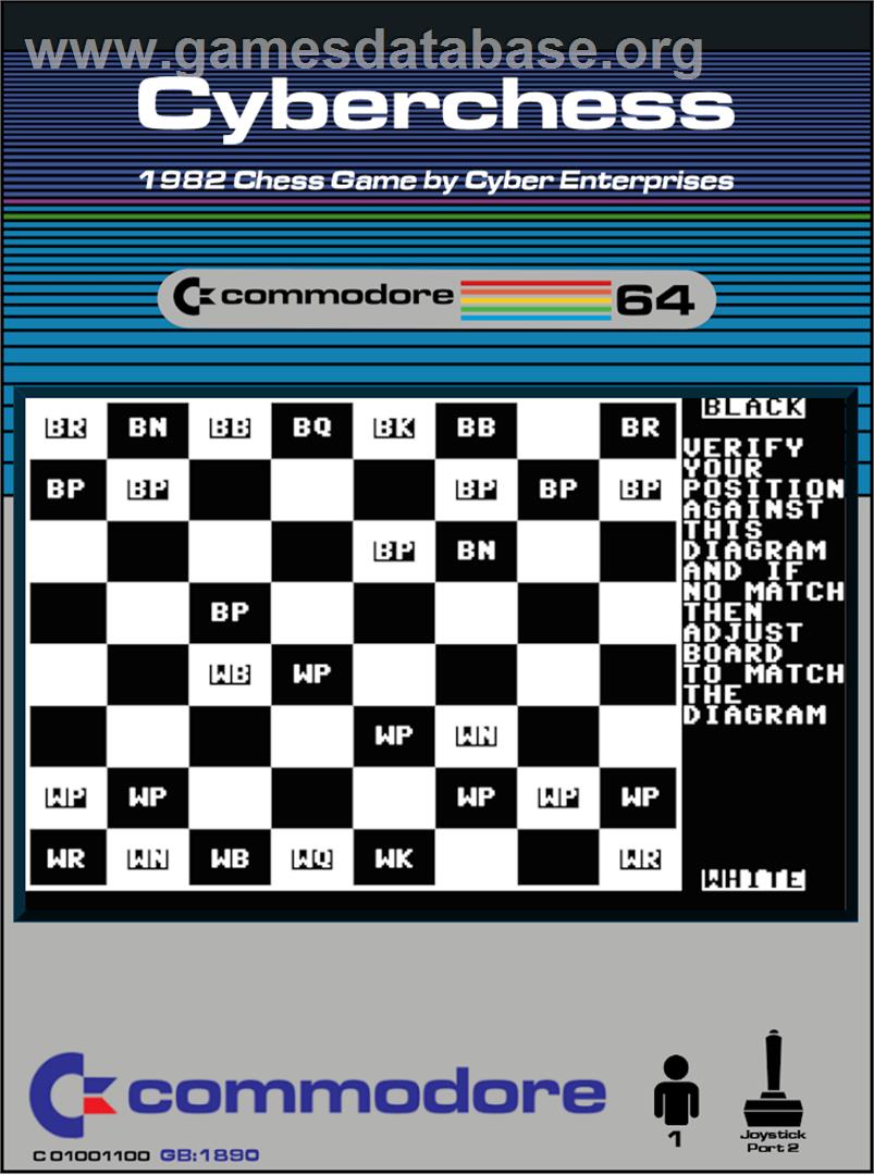 Cyberchess - Commodore 64 - Artwork - Box