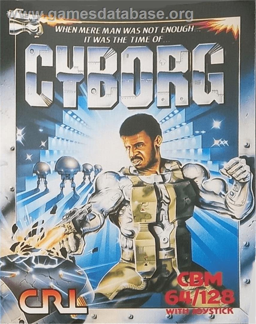 Cyborg - Commodore 64 - Artwork - Box
