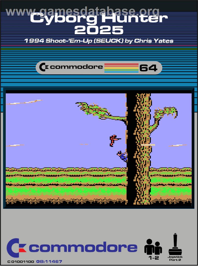 Cyborg Hunter 2025 - Commodore 64 - Artwork - Box