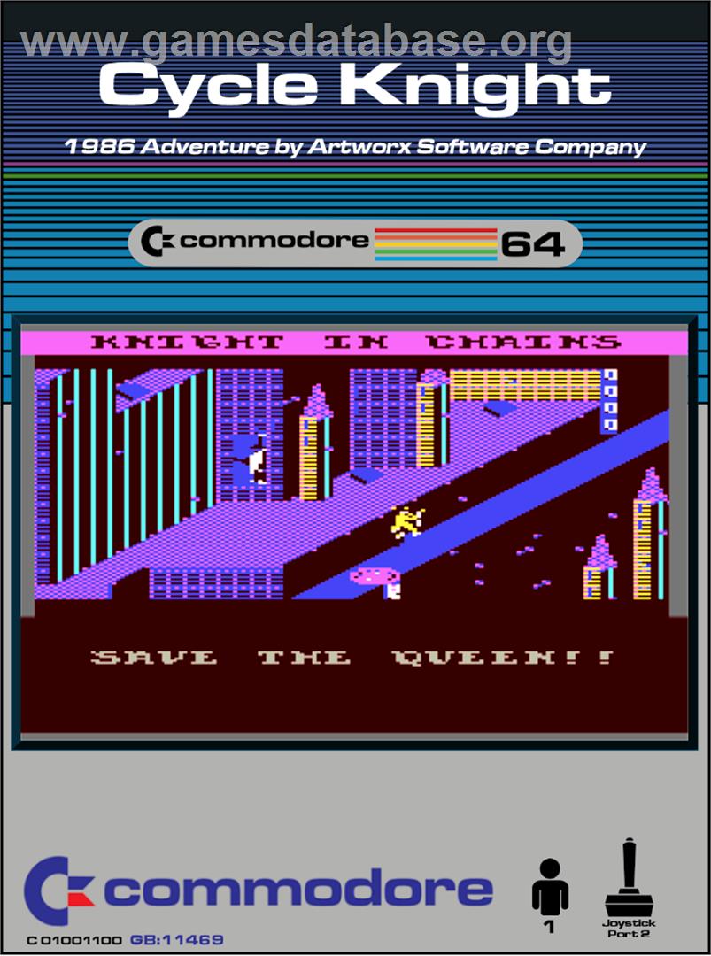 Cycle Knight - Commodore 64 - Artwork - Box