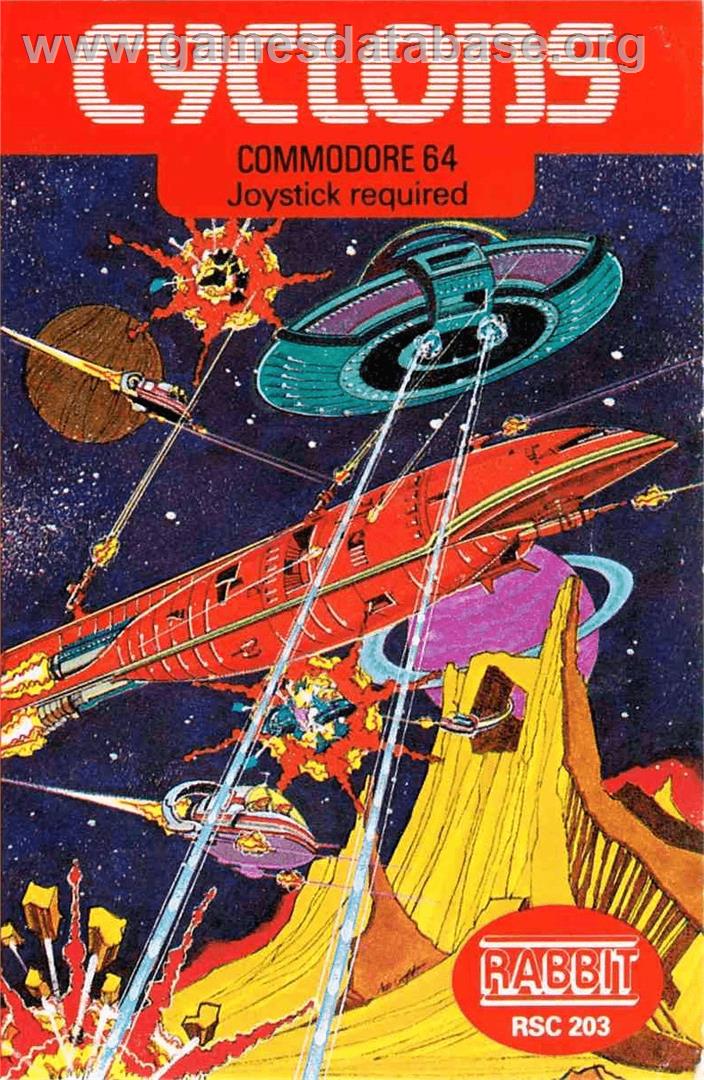 Cyclons - Commodore 64 - Artwork - Box