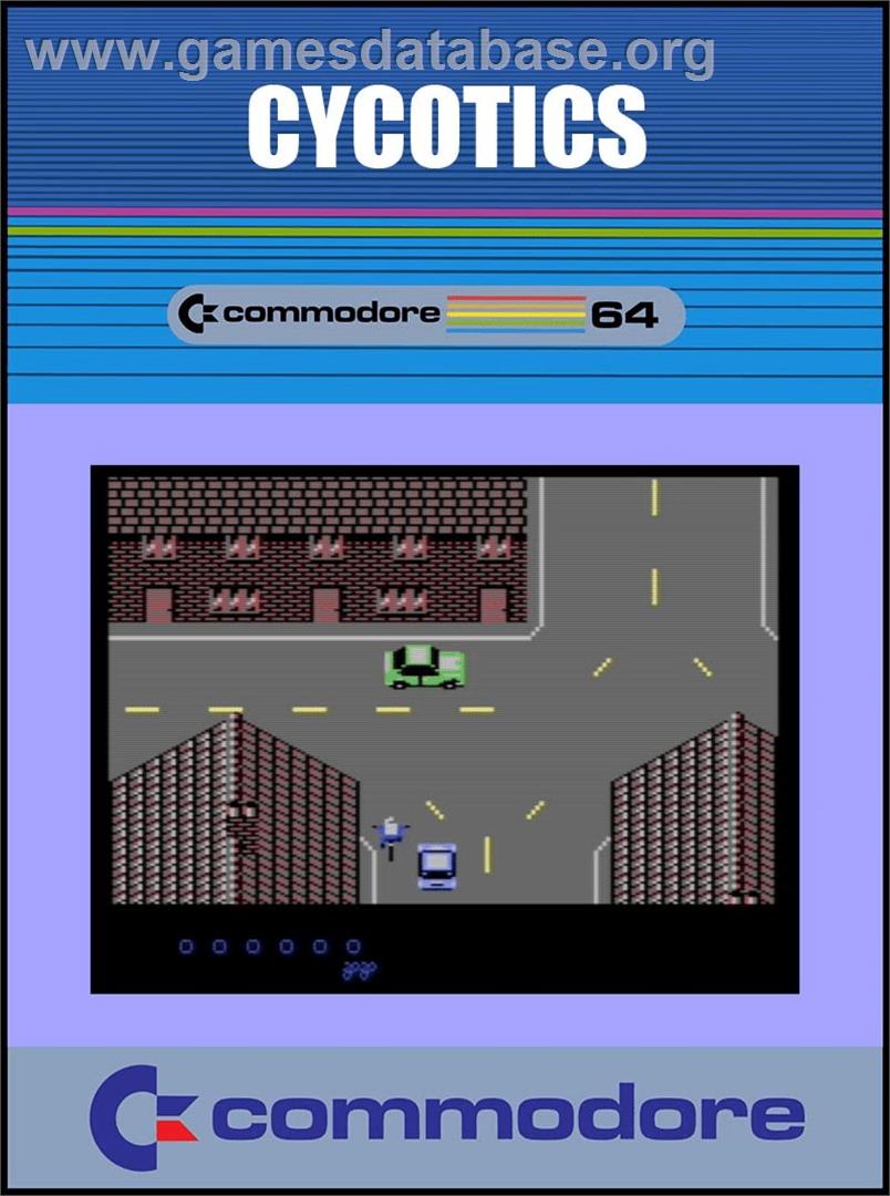 Cycotics - Commodore 64 - Artwork - Box
