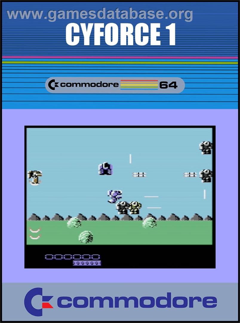 Cyforce 1 - Commodore 64 - Artwork - Box