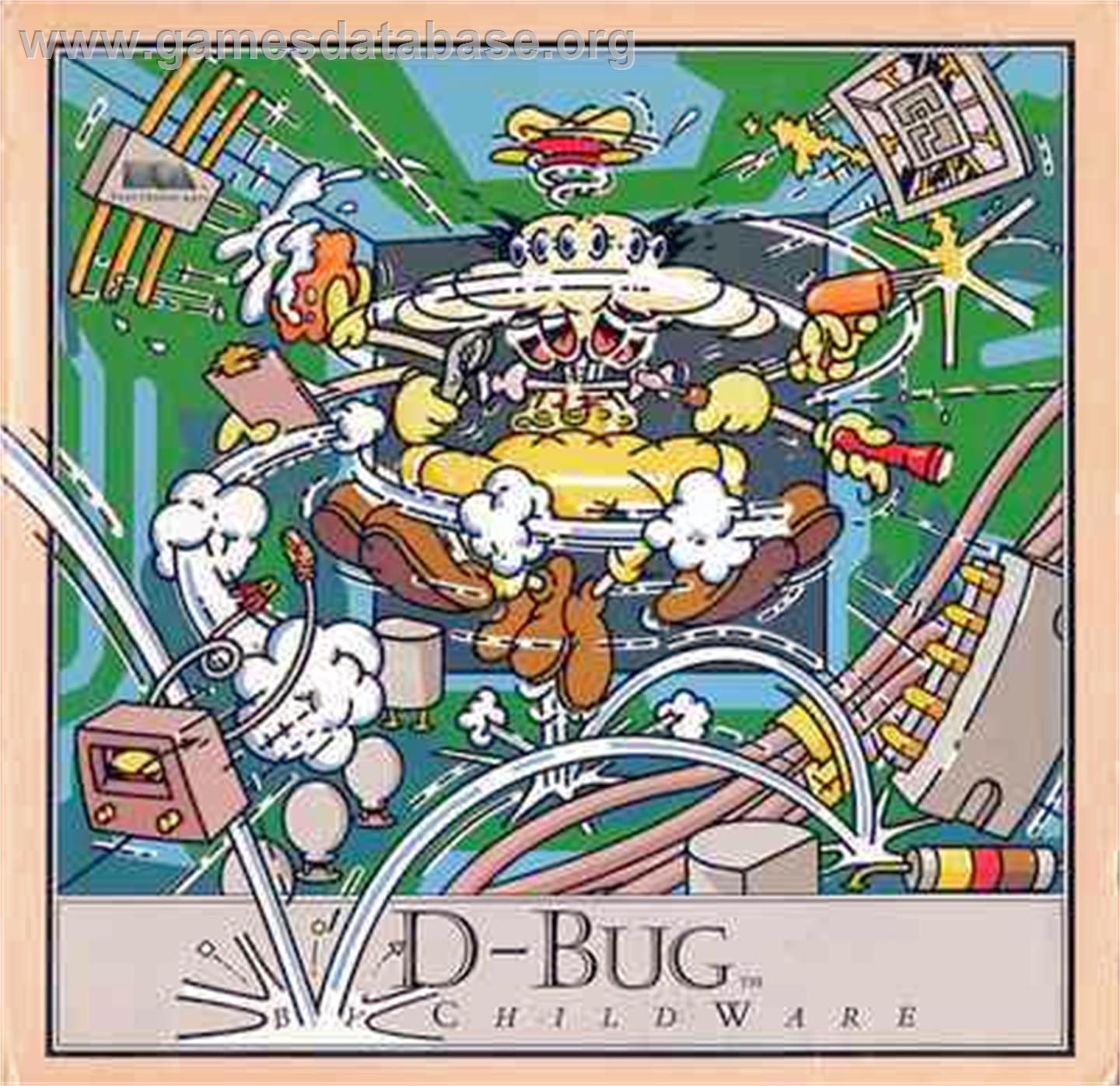 D-bug - Commodore 64 - Artwork - Box