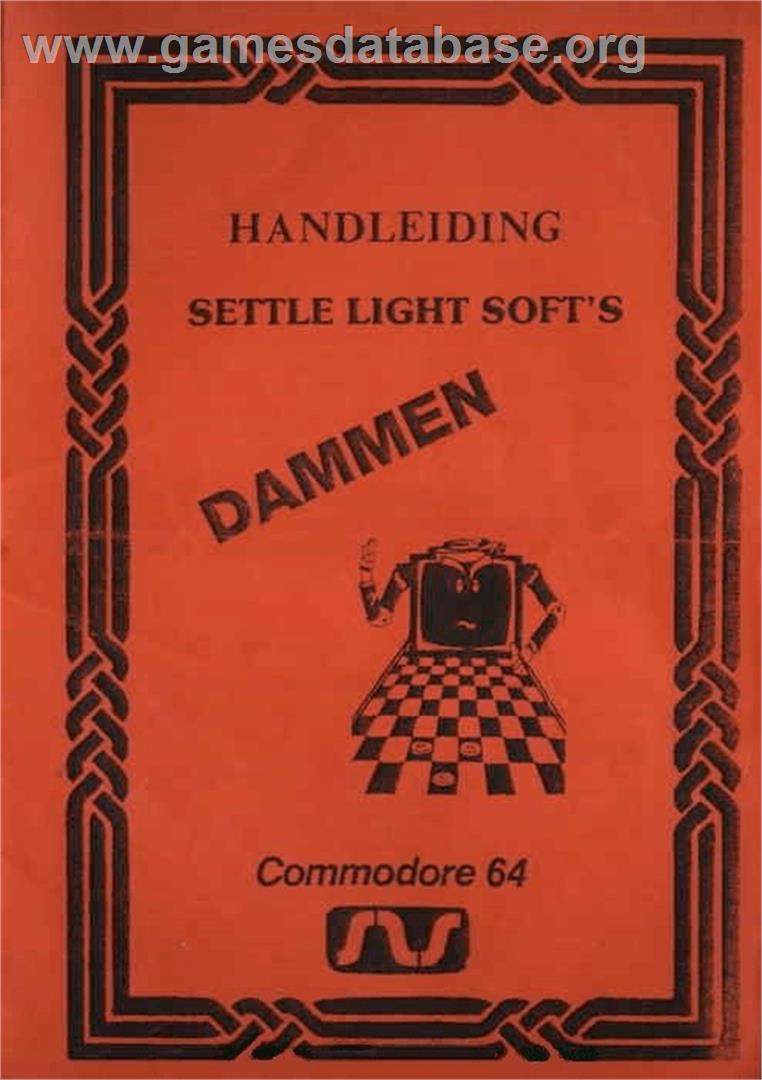 Dammen (Courbois Software) - Commodore 64 - Artwork - Box