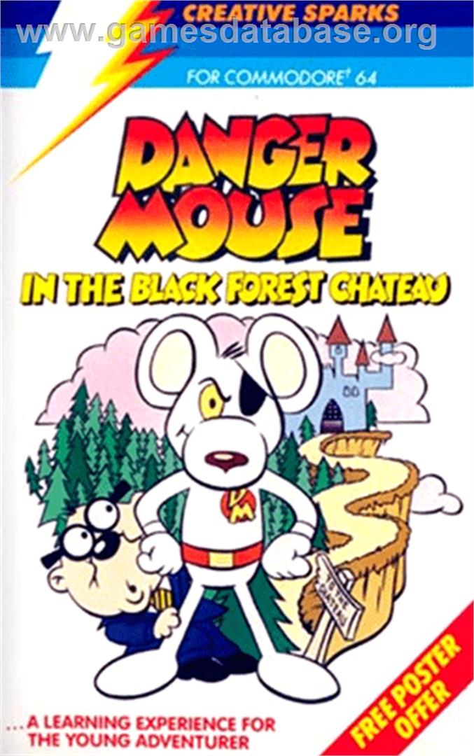 Danger Mouse in the Black Forest Chateau - Commodore 64 - Artwork - Box