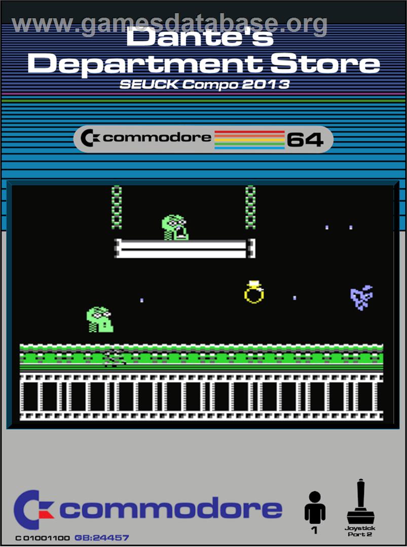 Dante's Department Store - Commodore 64 - Artwork - Box