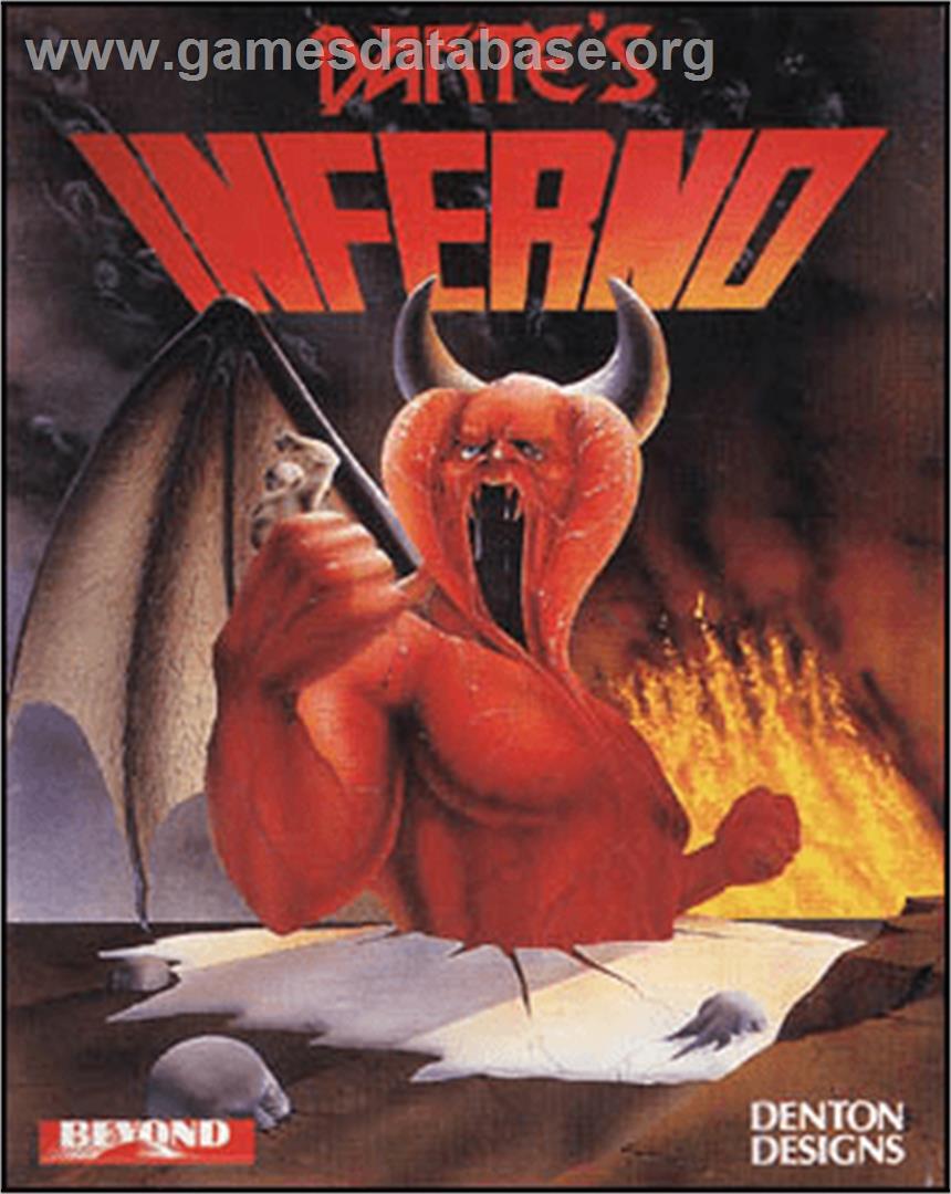Dante's Inferno - Commodore 64 - Artwork - Box