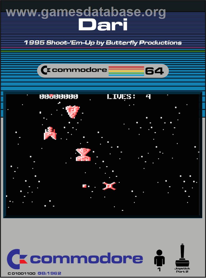 Dari - Commodore 64 - Artwork - Box