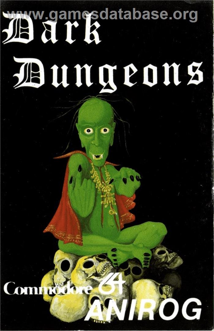 Dark Dungeons, The - Commodore 64 - Artwork - Box
