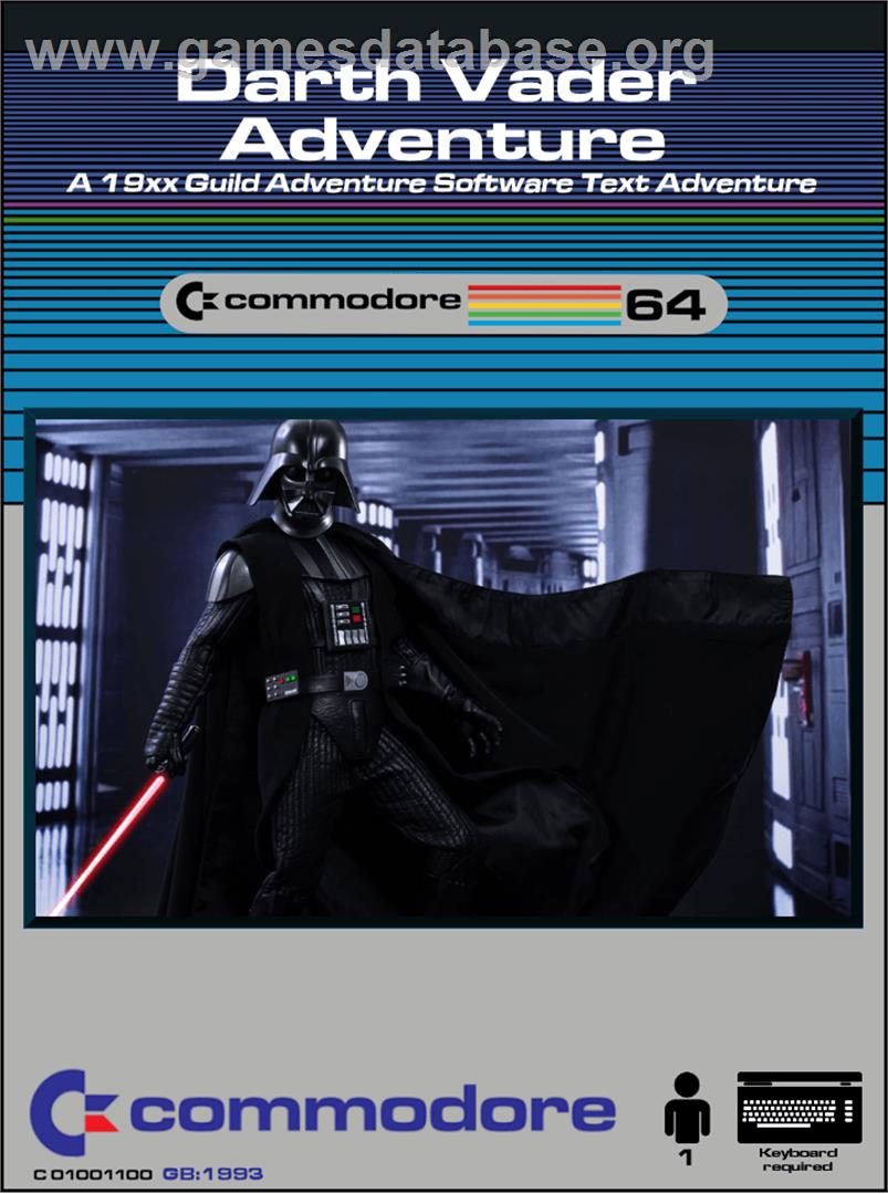Darth Vader - Adventure - Commodore 64 - Artwork - Box