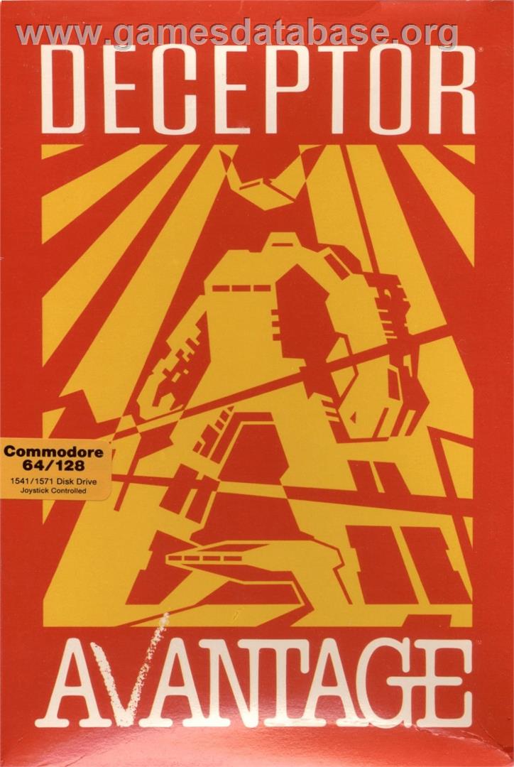 Deceptor - Commodore 64 - Artwork - Box